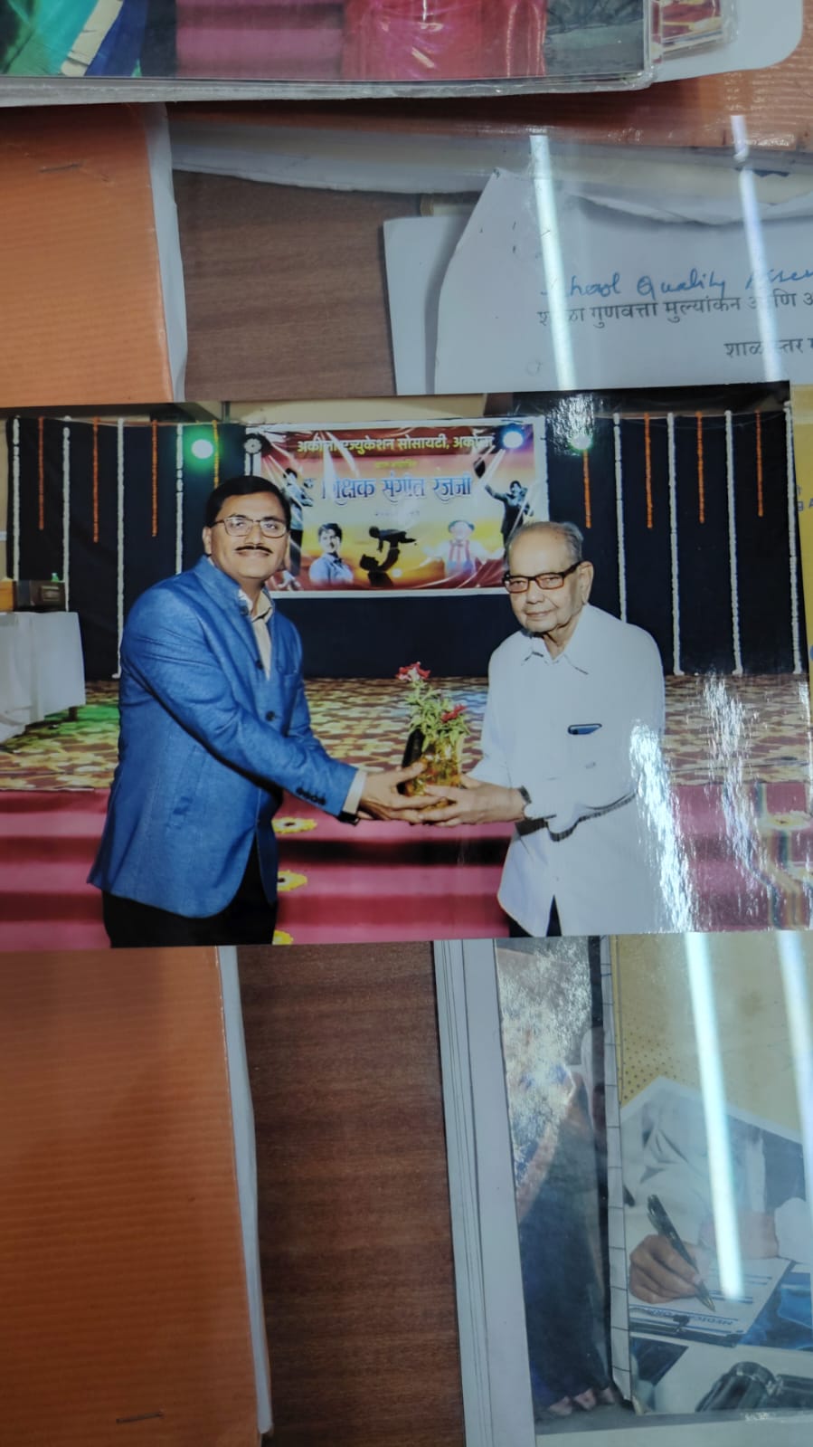 Honoring Dignitaries